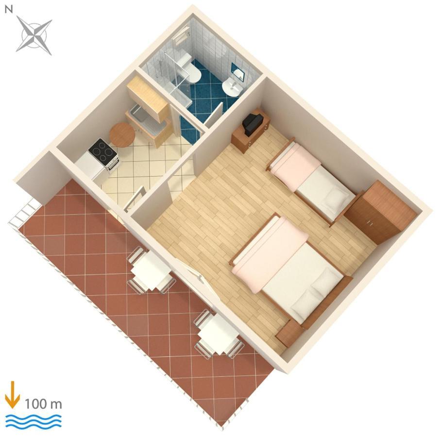 Apartments By The Sea Podaca, Makarska - 6874 외부 사진